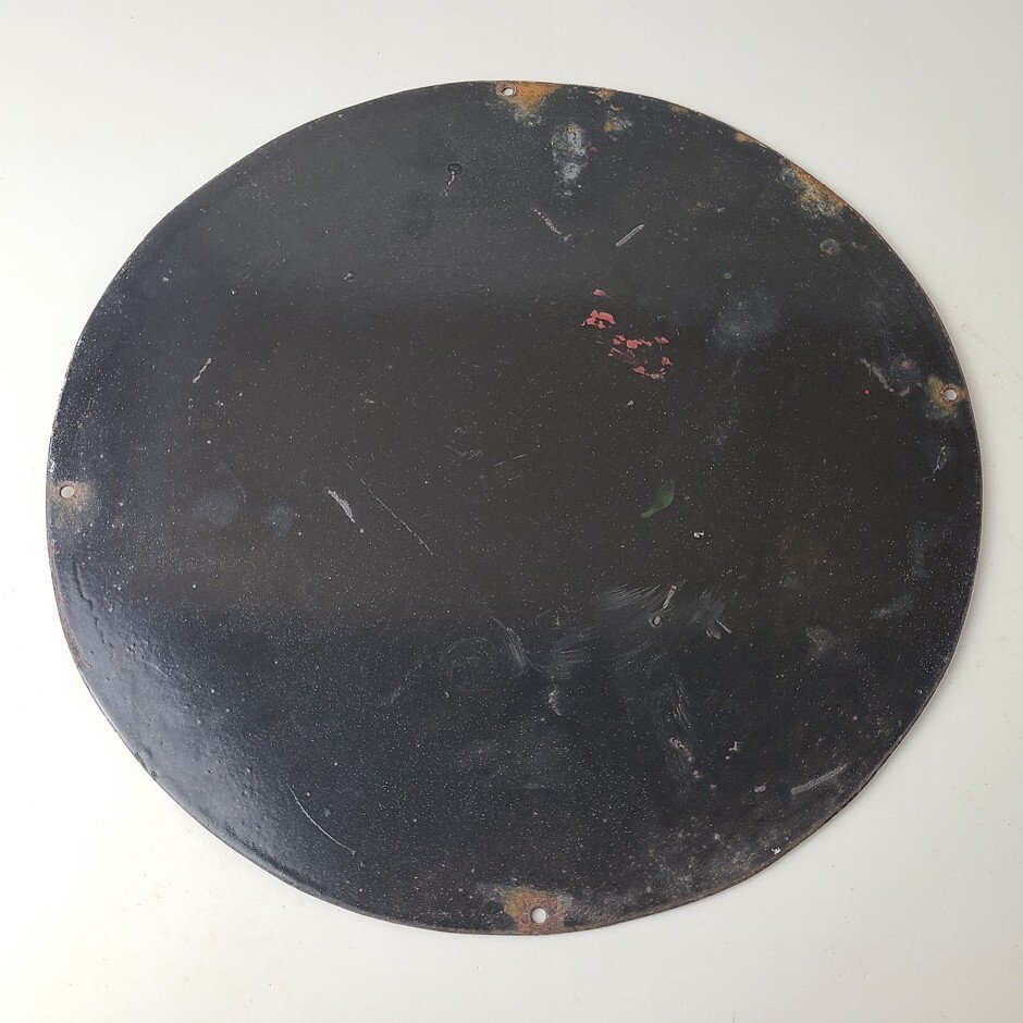 Vintage Sinclair Gas Porcelain Sign - Mickey Mouse Man Cave Gasoline Pump Sign - Image 13