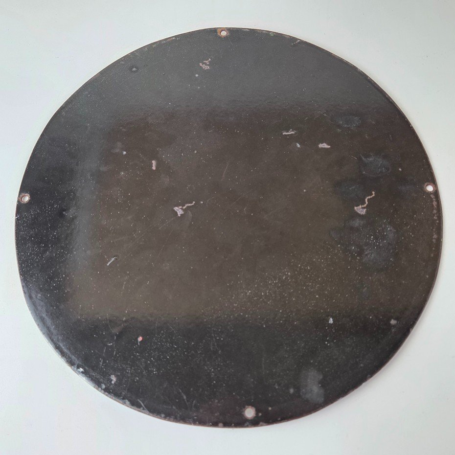 Vintage Standard Gasoline Sign - Gas Oil Pump Plate Porcelain Walt Disney Sign - Image 6