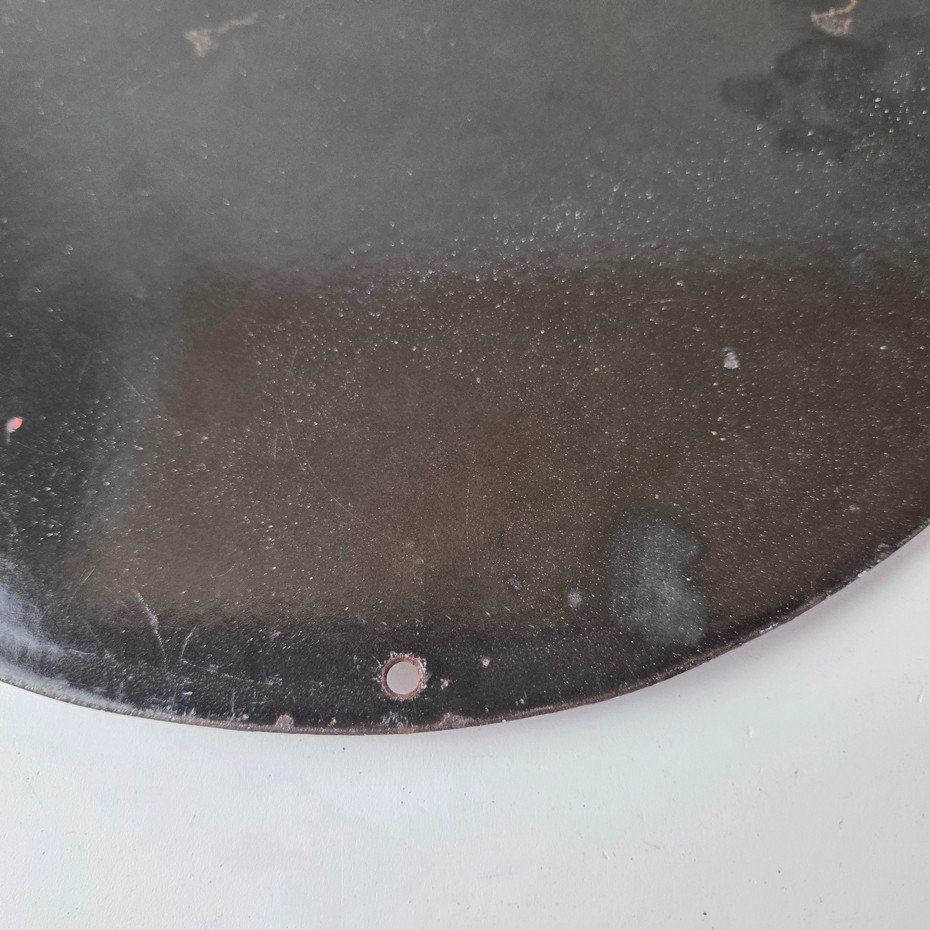 Vintage Standard Gasoline Sign - Gas Oil Pump Plate Porcelain Walt Disney Sign - Image 7