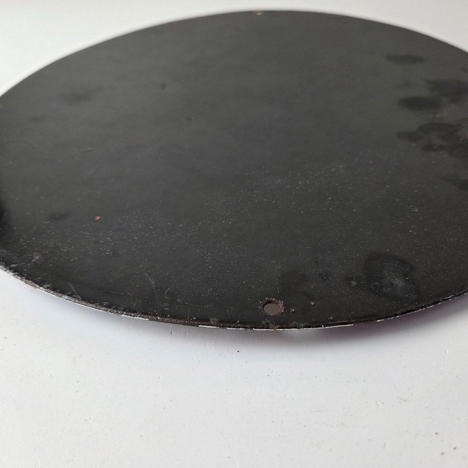 Vintage Standard Gasoline Sign - Gas Oil Pump Plate Porcelain Walt Disney Sign - Image 8