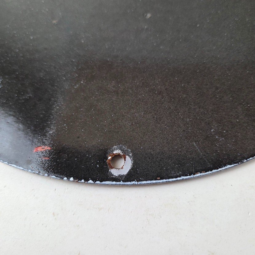 Vintage Sunoco Racing Sign - Gas Service Station Porcelain Pump Ad Sign - Image 8