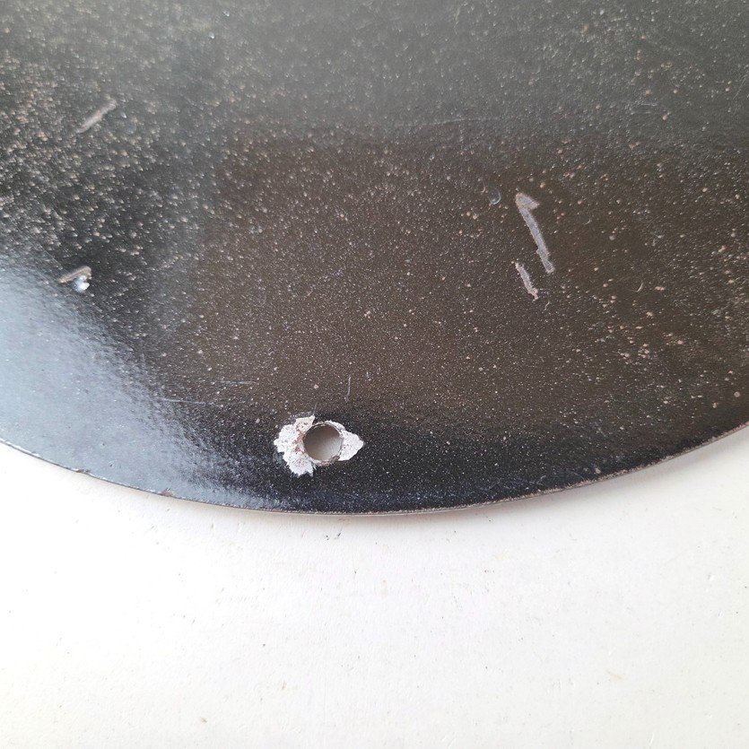 Vintage Triumph Sign - Porcelain Automobiles Snoopy Mechanic Gas Oil Pump Sign - Image 8