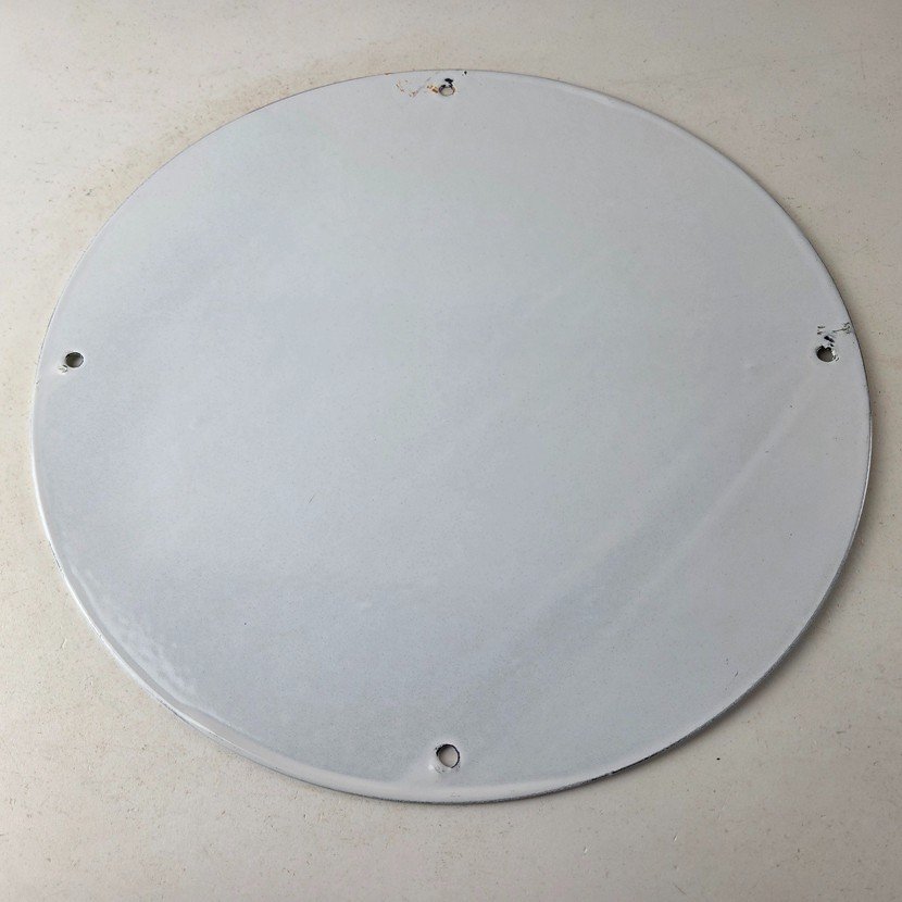 Vintage US Route 66 Sign - Porcelain Las Vegas Show Girl Gas Pump Sign - Image 6