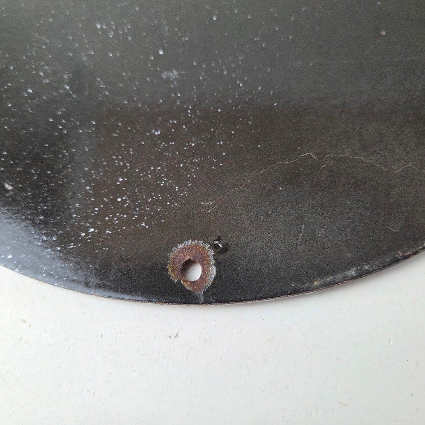 Vintage Volkswagen Sign - Porcelain VW Bus Service Snoopy Gas Sign - Image 8