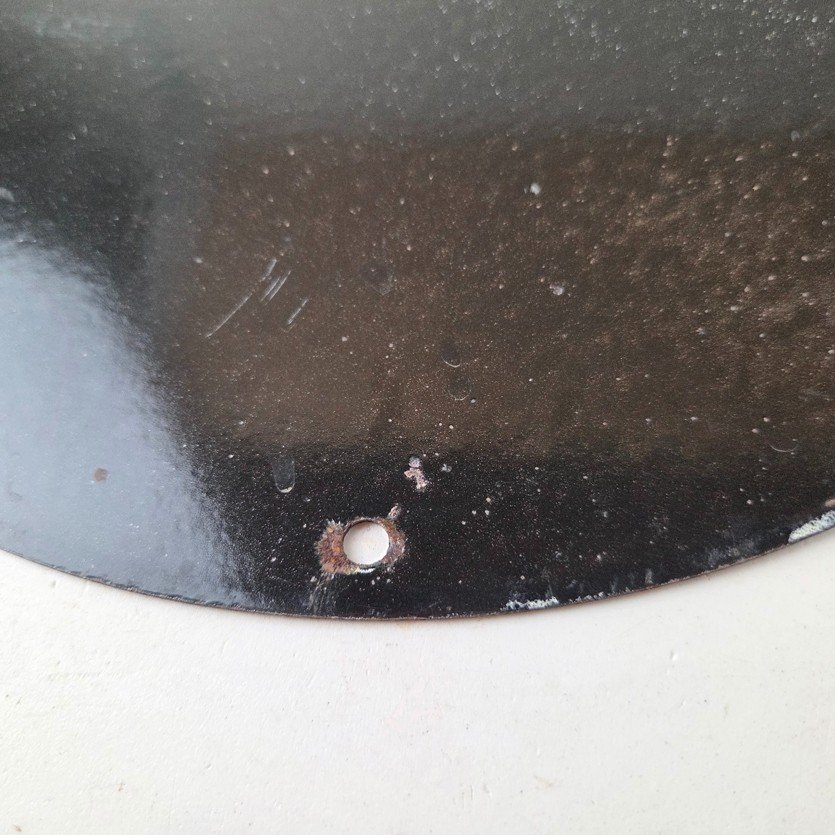 Vintage Western Ammo Firearms Sign - Pheasant Hunting Porcelain Gas Pump Sign - Image 8