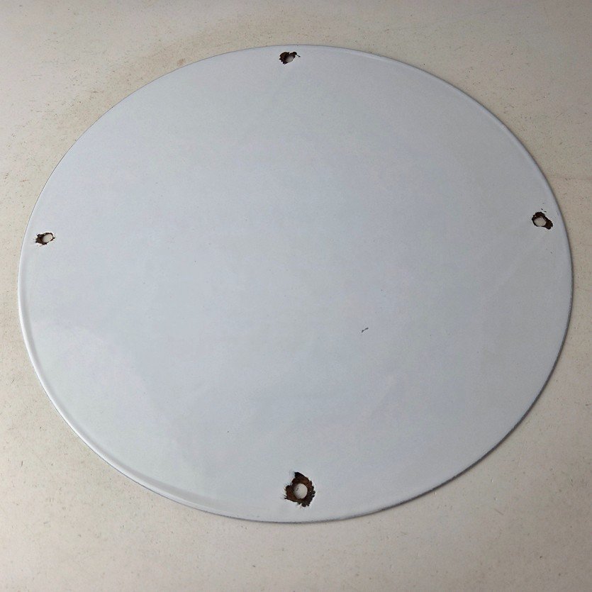 Vintage Winchester Sign - Porcelain Fishing Takle Lures Gas Pump Sign - Image 7