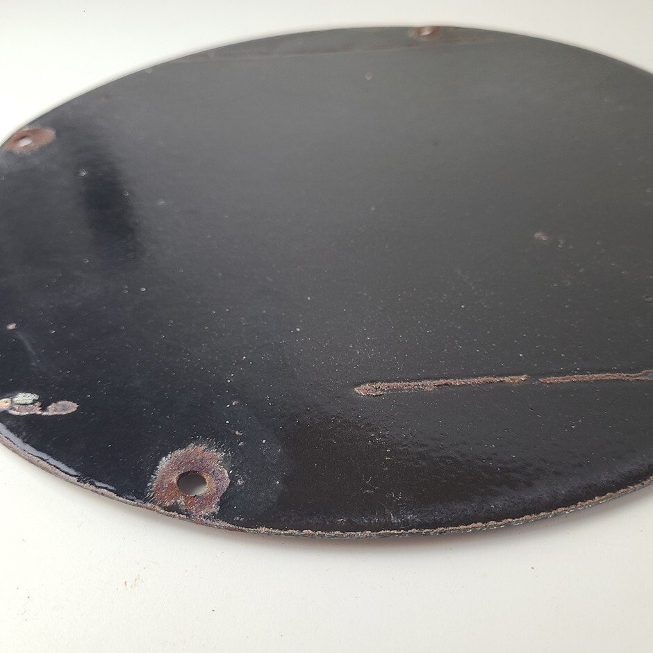 Vintage Burger King Porcelain - Fast Food Burgers Diner Drive Thru Gas Pump Sign - Image 16