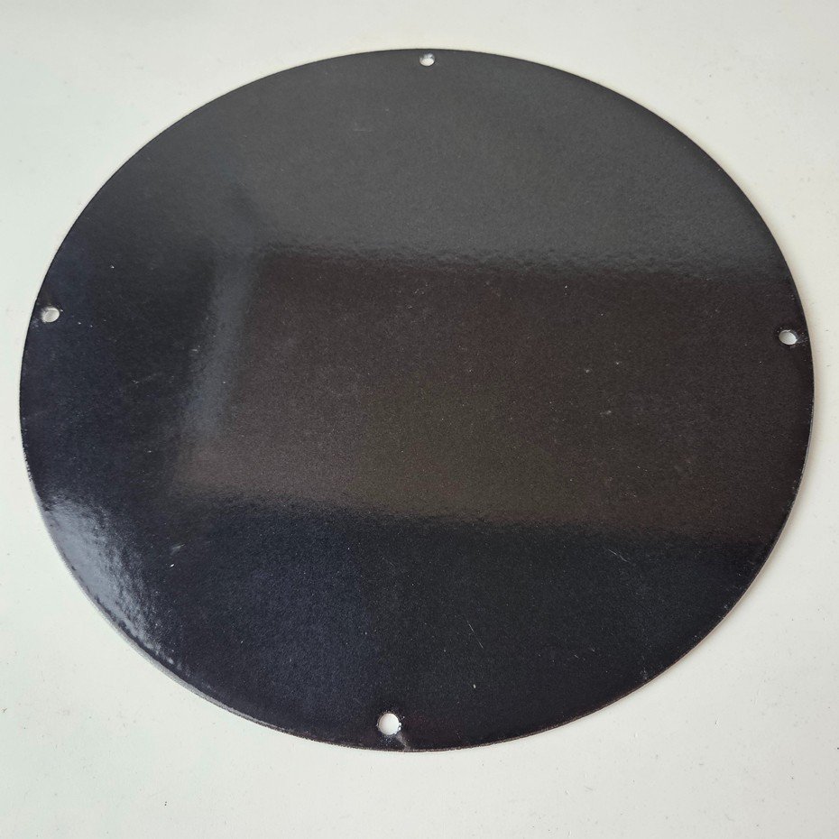 Vintage Capital Gasoline Sign - Gas Motor Oil Pump Plate Porcelain Sign - Image 7