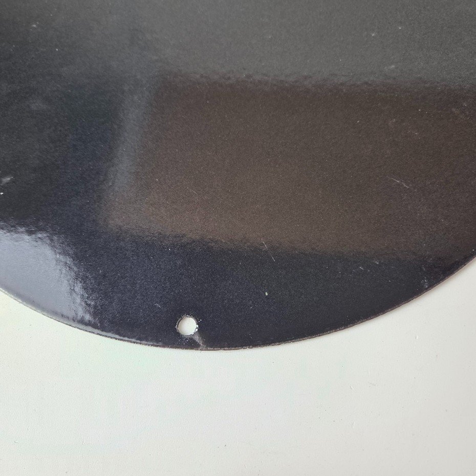 Vintage Capital Gasoline Sign - Gas Motor Oil Pump Plate Porcelain Sign - Image 8