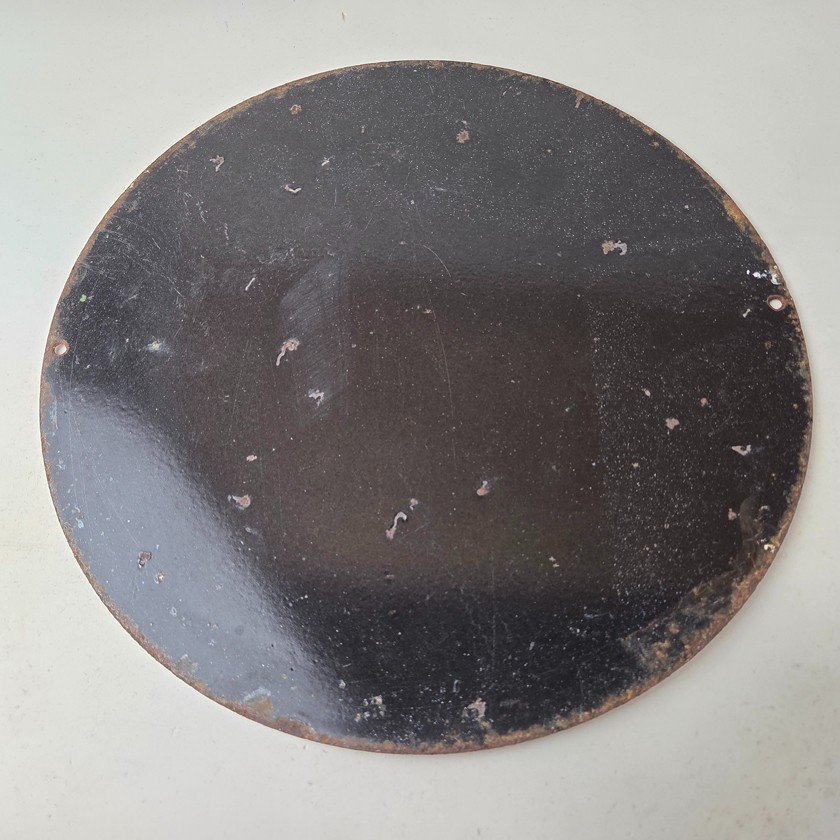 Vintage Chevrolet Porcelain Sign - Service Chevy Felix The Cat Gas Pump Ad Sign - Image 7