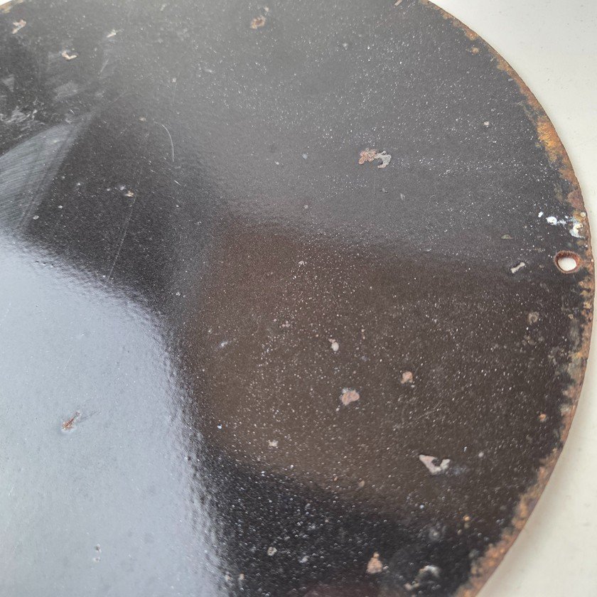 Vintage Chevrolet Porcelain Sign - Service Chevy Felix The Cat Gas Pump Ad Sign - Image 8