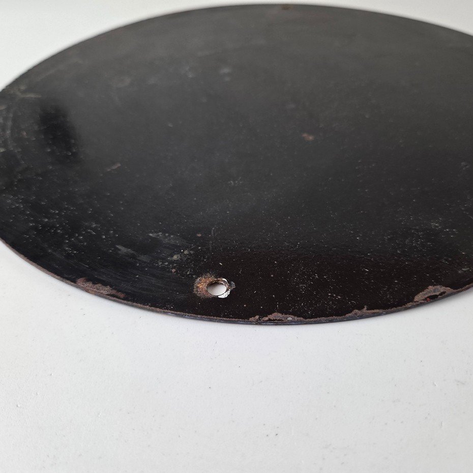 Vintage Esso Gasoline Sign - Gas Service Station Attendant Porcelain Sign - Image 12