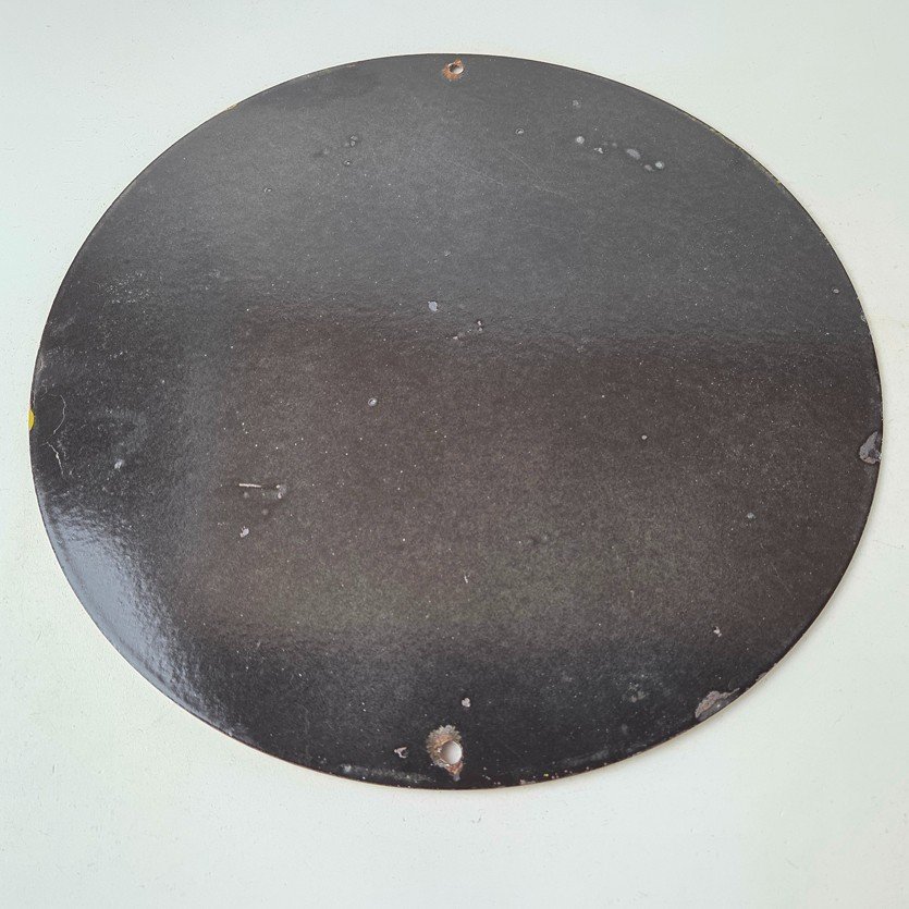 Vintage Fender Sign - Music Guitars Service Center Porcelain Gas Station Sign - Image 7