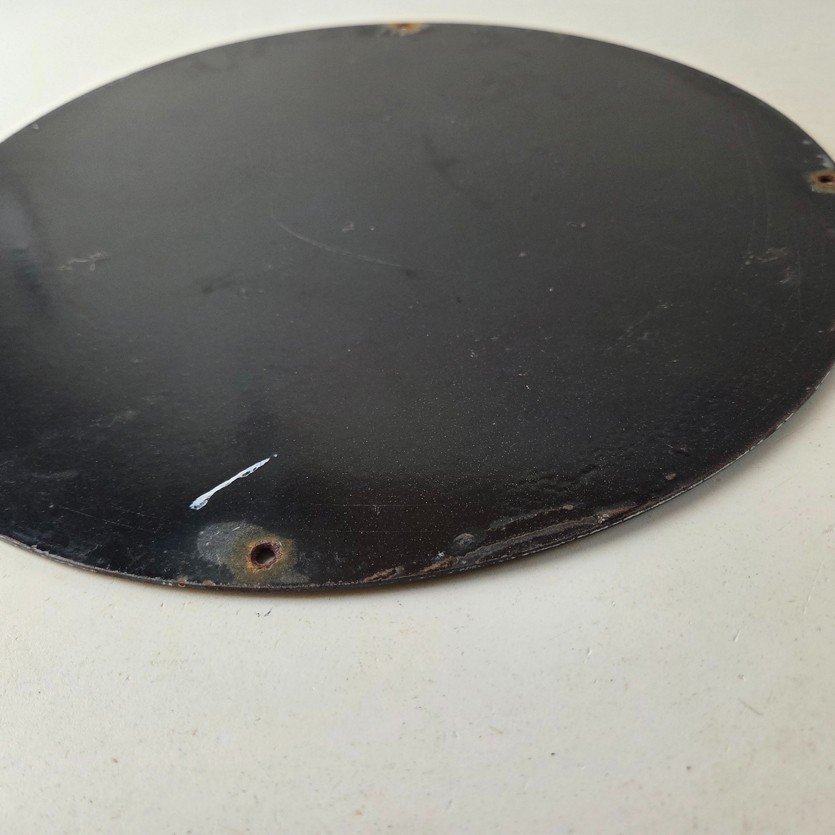 Vintage Fishing Lures Sign - Paw Paw Bait Co Popeye Gas Pump Porcelain Sign - Image 9