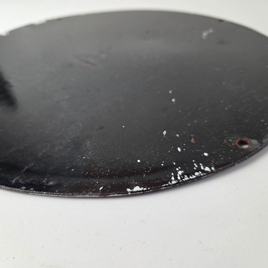 Vintage Ford Battery Sign - Gas Motor Oil Pump Automotive Service Porcelain Sign - Image 11