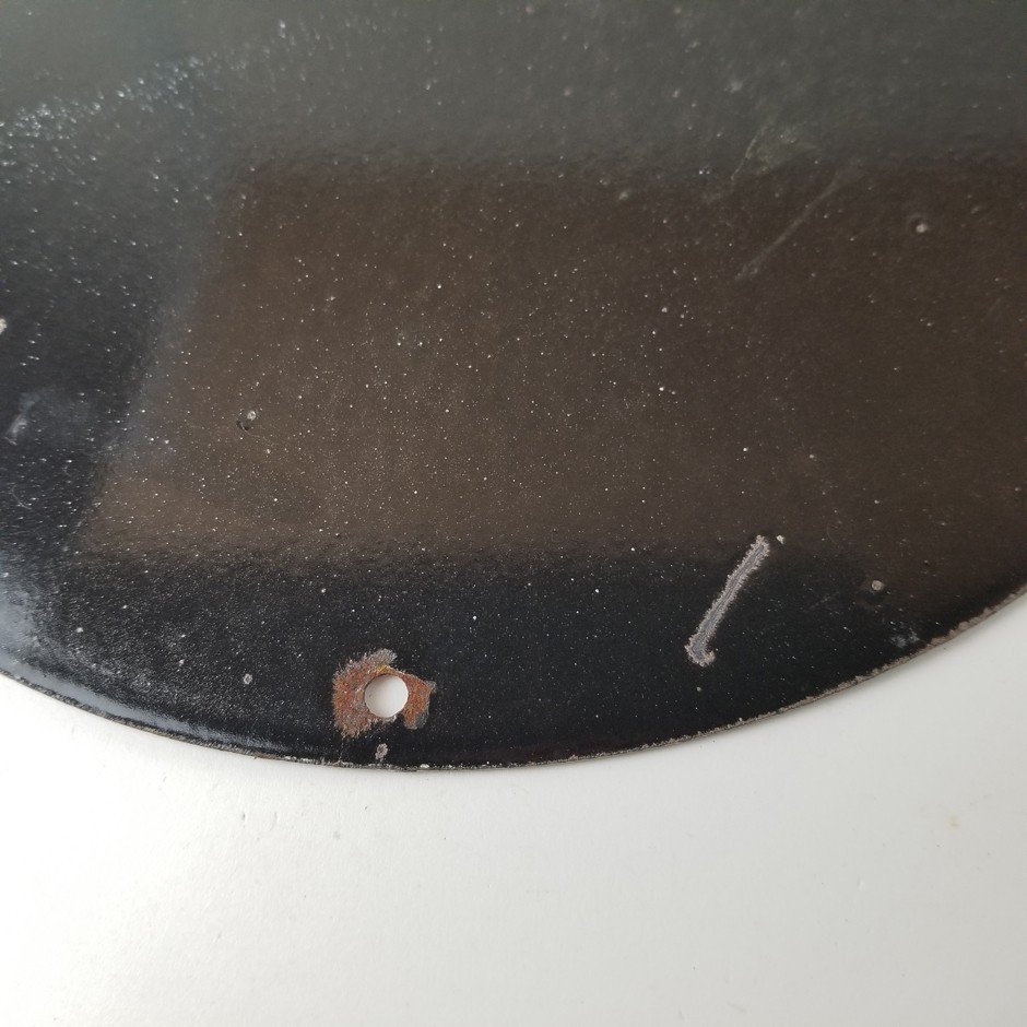 Vintage Ford Motors Sign - Porcelain Automobiles Popeye Authorized Gas Pump Sign - Image 14