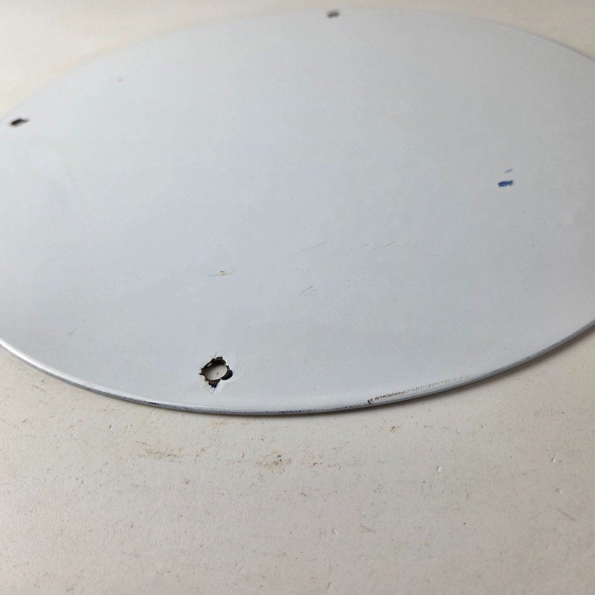 Vintage Ford Trucks Service Porcelain Sign - Gas Pump Porcelain Auto Sign - Image 9