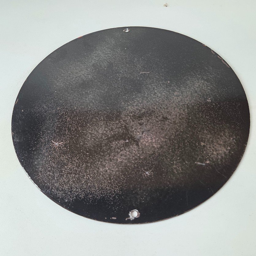 Vintage Harbor Gasoline Sign - Mickey Gas Pump Motor Oil Porcelain Sign - Image 7