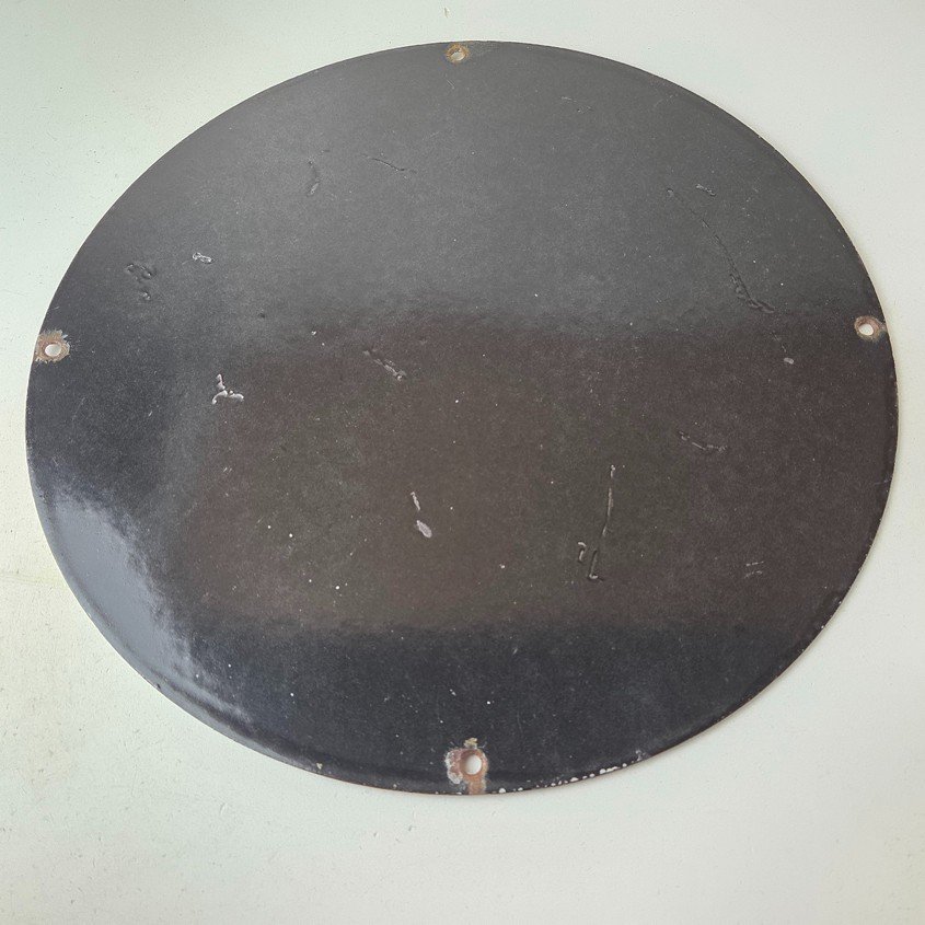 Vintage Honda Born Rebel Sign - Motorcycle Gas Pump Porcelain Sign - Image 7