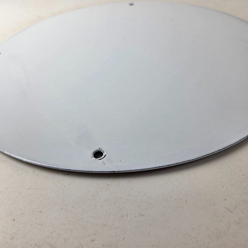 Vintage John Deere Pin Up Porcelain Sign - Barn Tractor Farm Girl Sign - Image 9