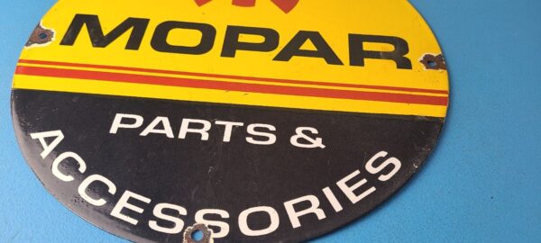 Vintage Mopar Sign Parts Accessories Racing Auto Gas Porcelain Sign 305669158279 11