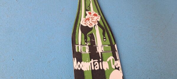 Vintage Mountain Dew Sign Soda Glass Bottles Beverage Pump Porcelain Sign 305775929809 5