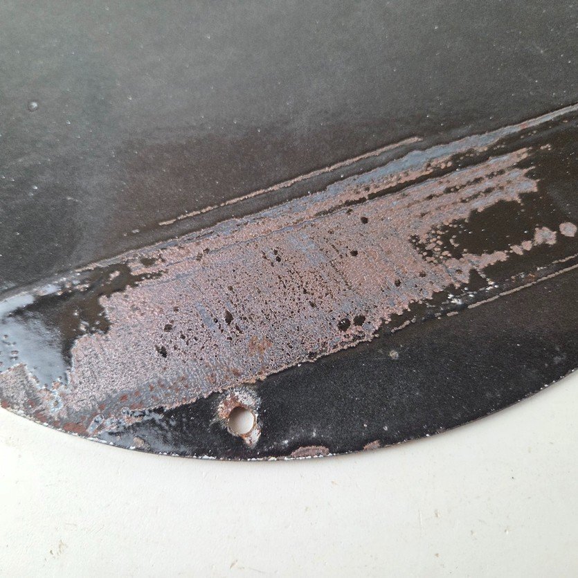 Vintage Phillips 66 Gasoline Sign - Gas Porcelain Pump Advertising Station Sign - Image 8