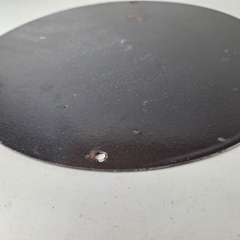 Vintage Polly Motor Oil Sign - Porcelain Advertisement Gasoline Pump Sign - Image 9