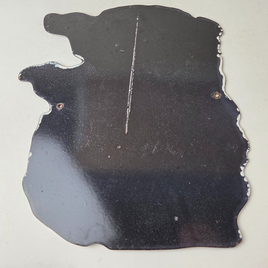 Vintage Rat Fink Porcelain Sign - Plymouth Road Runner Hot Rod Gas Pump Sign - Image 7