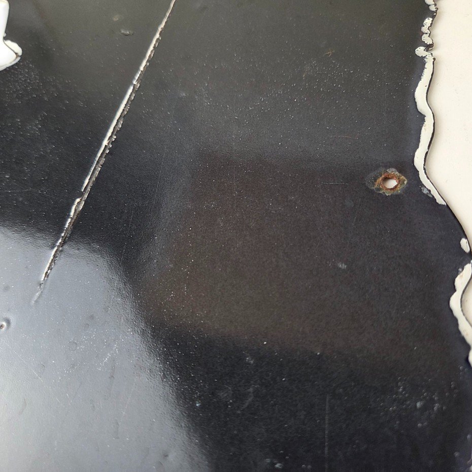 Vintage Rat Fink Porcelain Sign - Plymouth Road Runner Hot Rod Gas Pump Sign - Image 8