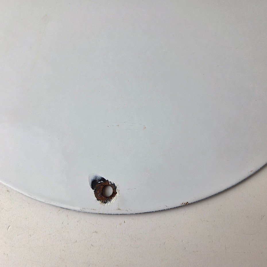 Vintage Red Crown Gasoline Sign - Porcelain Service Station Gas Pump Sign - Image 8