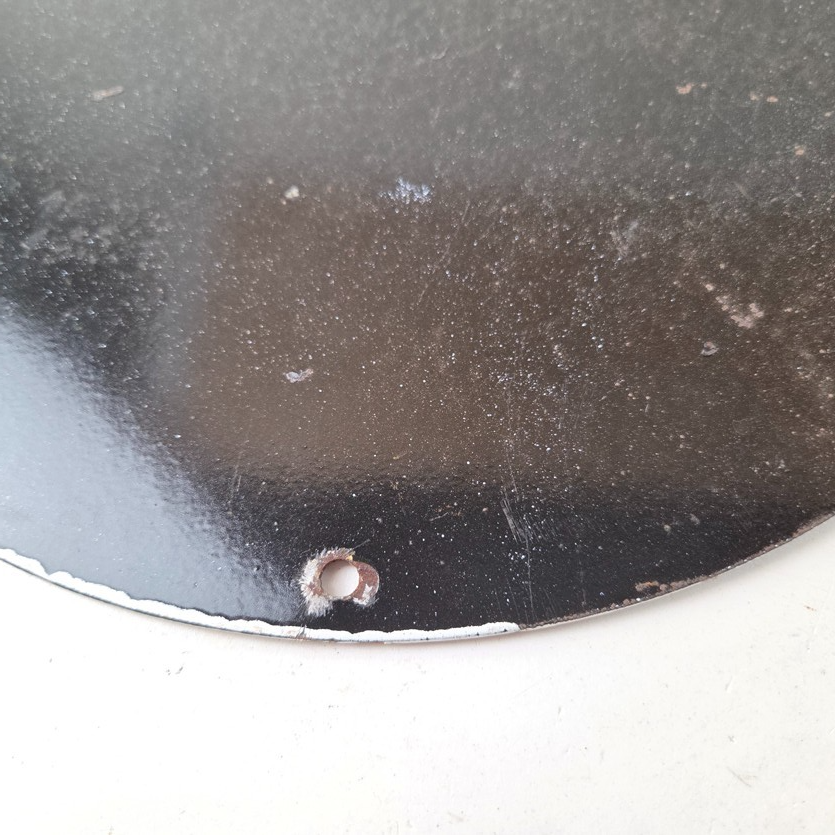 Vintage Shelby Porcelain Sign - American Legend Ford Gas Pump Racing Sign - Image 8