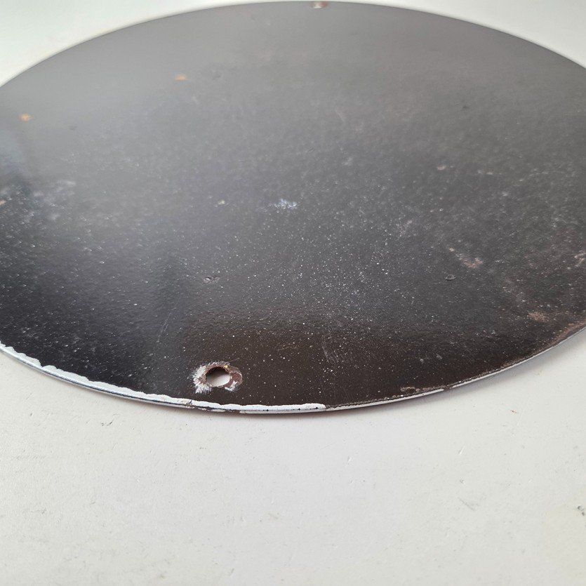 Vintage Shelby Porcelain Sign - American Legend Ford Gas Pump Racing Sign - Image 9