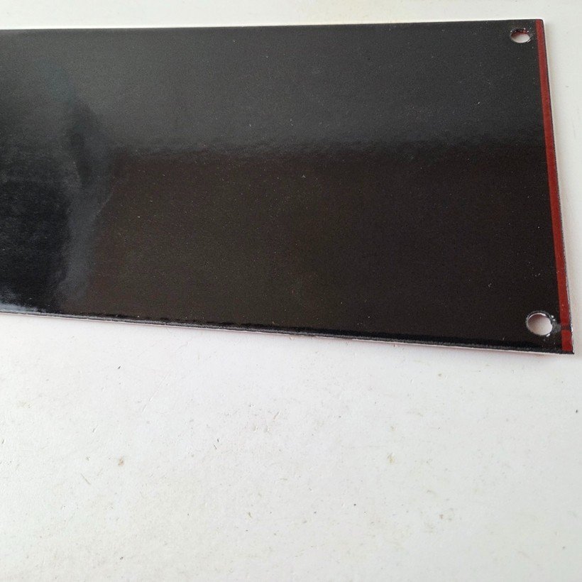 Vintage Shell Gasoline Sign - Mechanic on Duty Gas Pump Porcelain Sign - Image 8