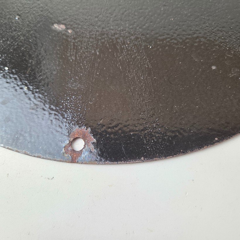 Vintage Signal Gasoline Porcelain Sign - Traffic Light Disney Ducks Sign - Image 8