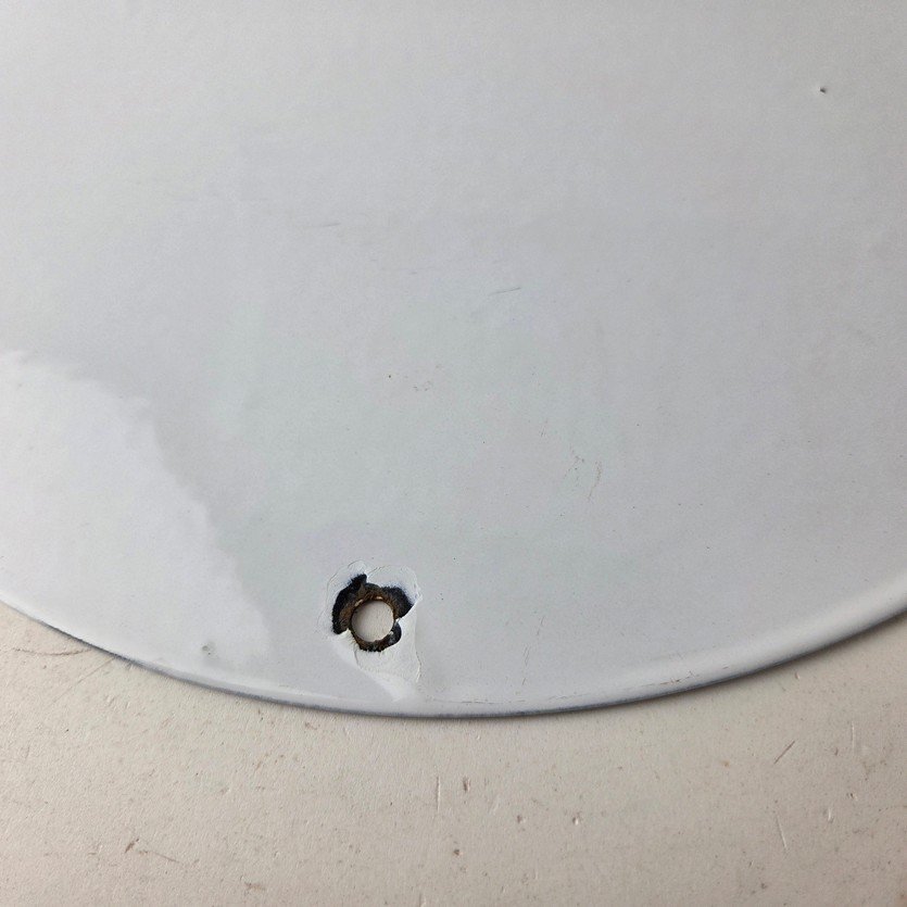 Vintage Snap-On Tools Porcelain Sign - Auto Wrench Gas Service Garage Shop Sign - Image 8