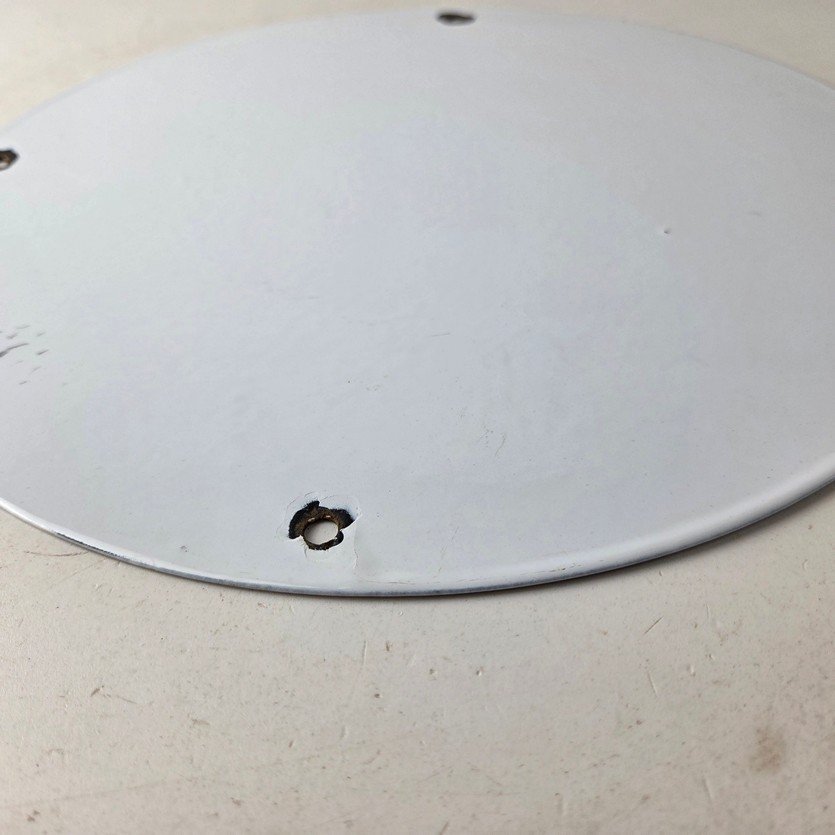 Vintage Snap-On Tools Porcelain Sign - Auto Wrench Gas Service Garage Shop Sign - Image 9