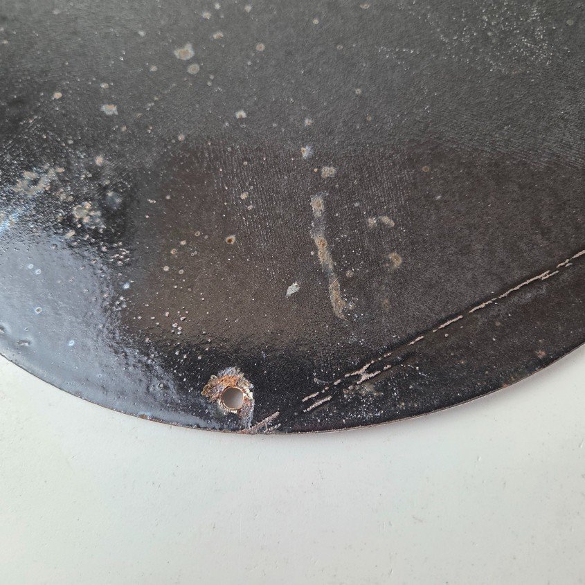 Vintage Standard Oil Company Sign - Gas Motor Oil Pump Plate Porcelain Sign - Image 8