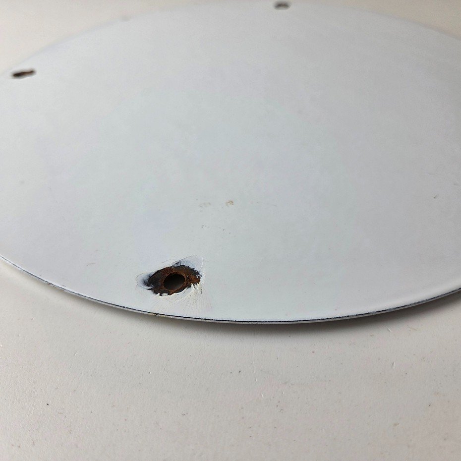 Vintage Studebaker Sign - Porcelain Authorized Service Garage Shop Gas Pump Sign - Image 9