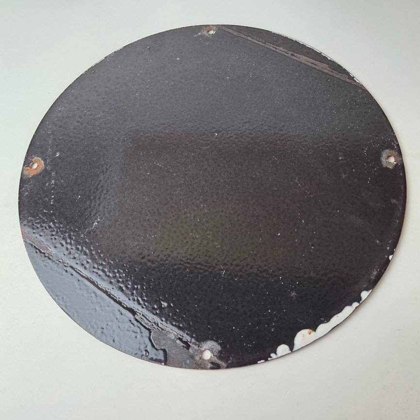 Vintage Texaco Sign - Fire Fighter Chief Gasoline Service Gas Porcelain Sign - Image 7