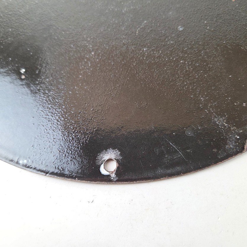 Vintage Texaco Sign - Fire Fighter Chief Gasoline Service Gas Porcelain Sign - Image 8