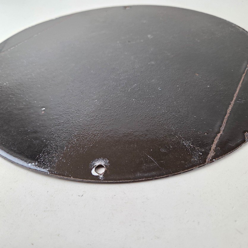 Vintage Texaco Sign - Fire Fighter Chief Gasoline Service Gas Porcelain Sign - Image 9