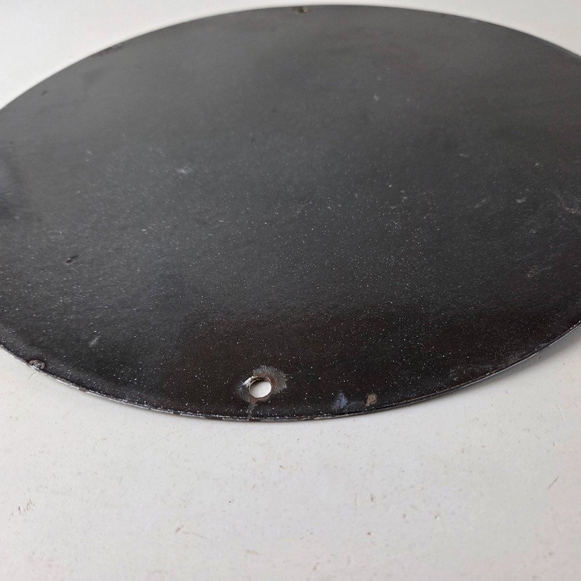 Vintage Volkswagen Sign - Porcelain VW Bus Service Snoopy Gas Sign - Image 9