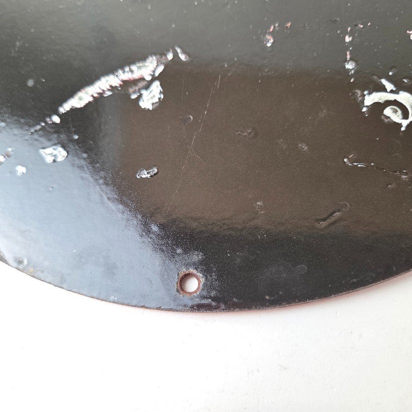 Vintage Winchester Porcelain Sign - Shot Gun Shells Coyote Fox Gas Pump Sign - Image 8