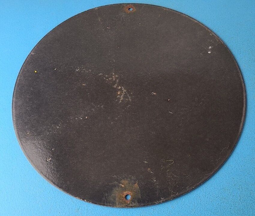 Vintage Yankee Girl Tobacco Sign - Chewing Gas Pump Plate Porcelain Sign - Image 14